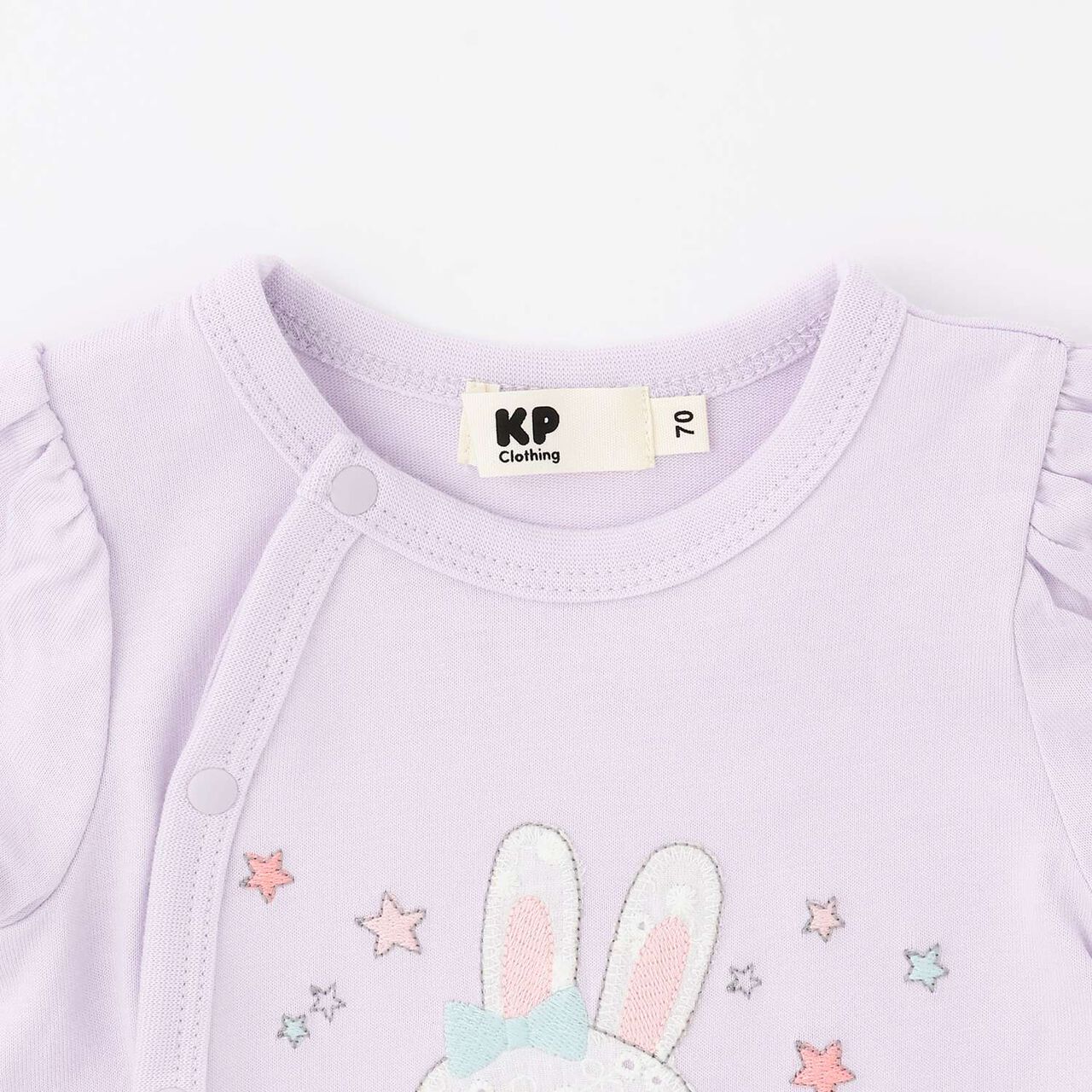 Mimi-chan Appliqu&eacute; Embroidery Shortall,Pink, large image number 2