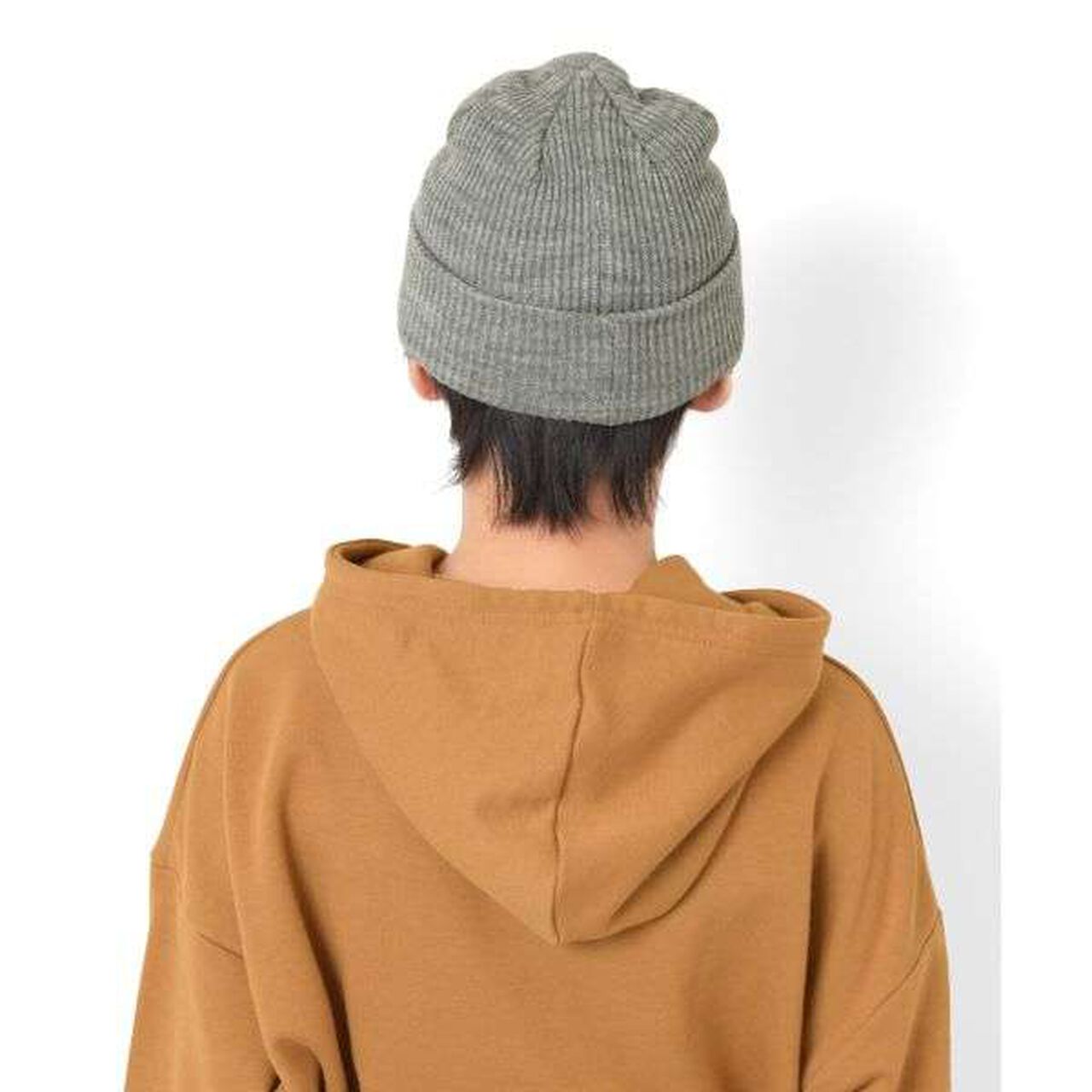 Rib Knit Watch Cap,White, large image number 5