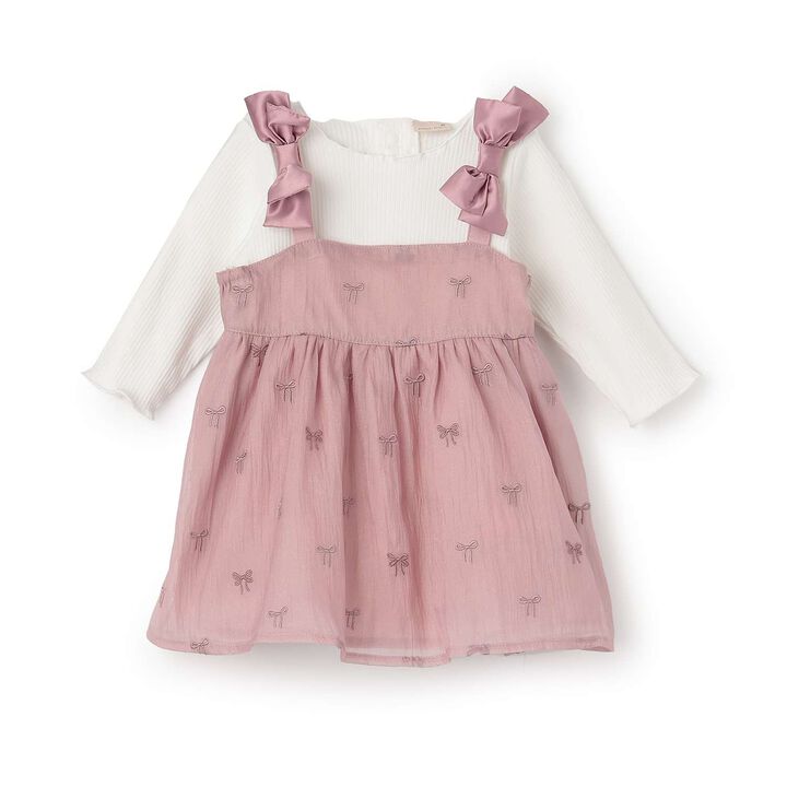 Ribbon Embroidery Outfit Set,, medium