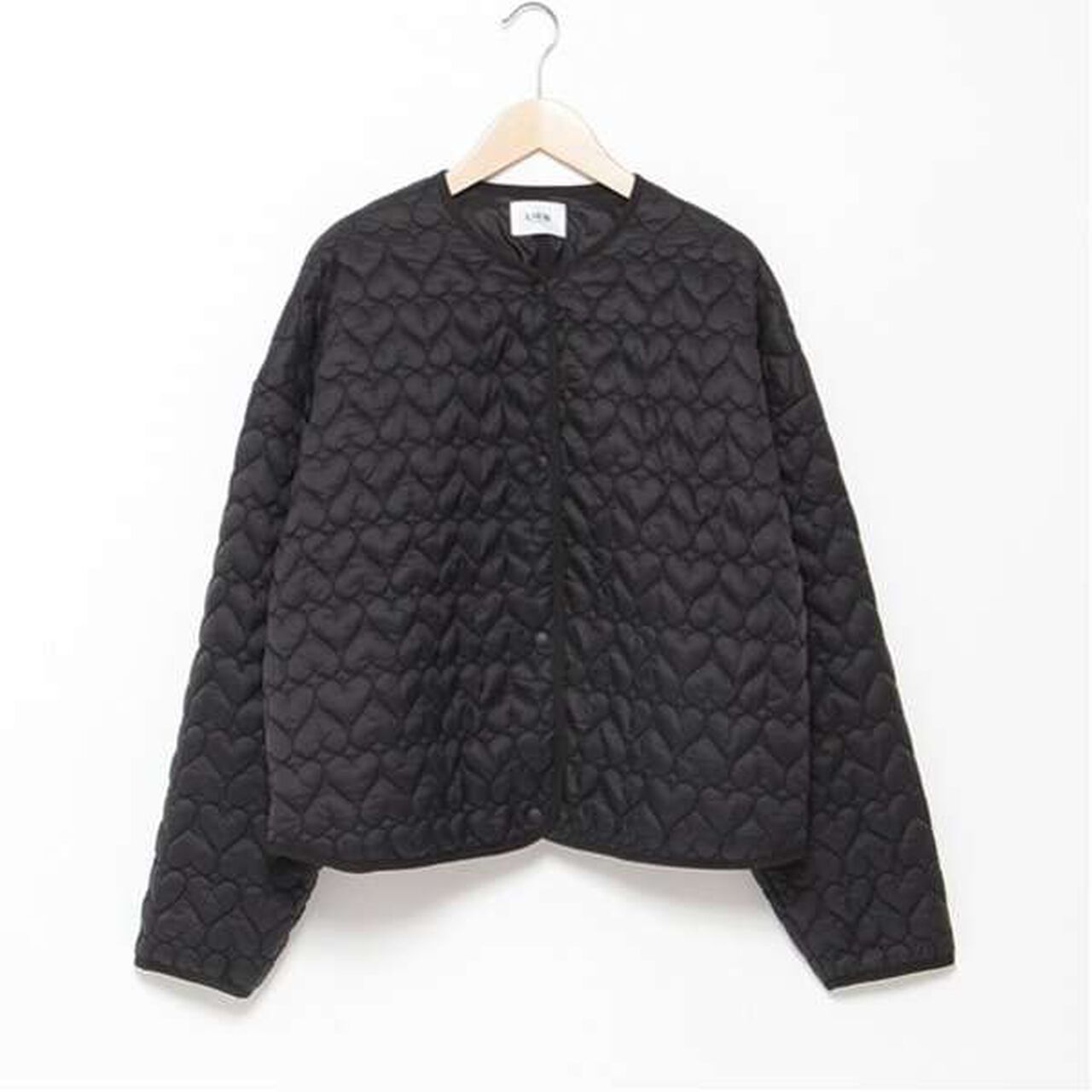 [Link] Assorted Quilted Jacket,Black, large image number 11