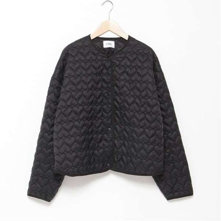 [Link] Assorted Quilted Jacket,Black, medium image number 11