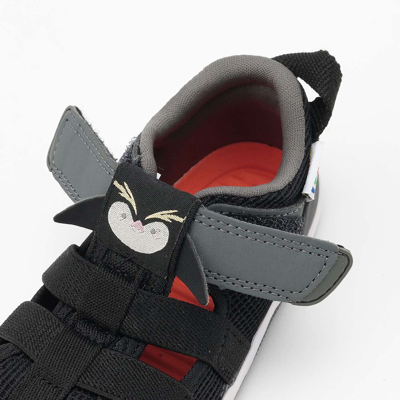IFME Creature Double Strap Summer Shoes,Black, large image number 4