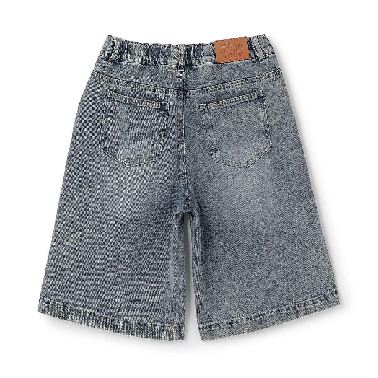 [LTXC] Half-Length Denim Pants,Gray, large image number 15