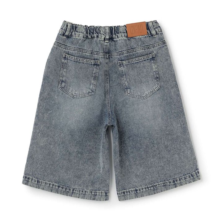 [LTXC] Half-Length Denim Pants,Gray, medium image number 15