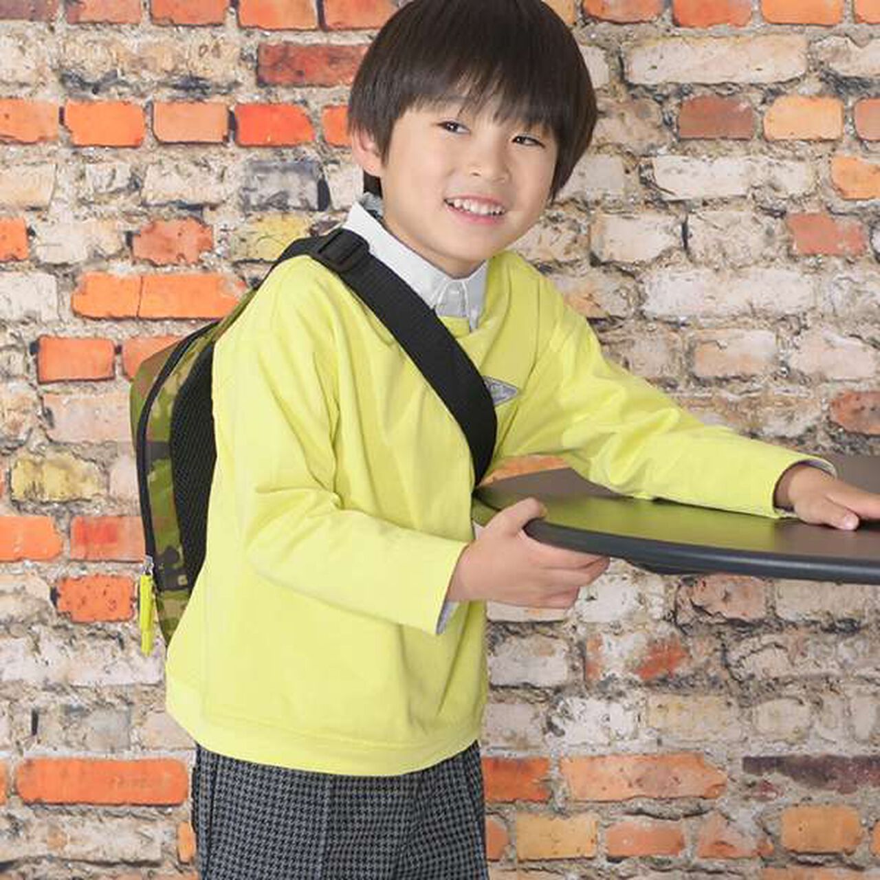 KPDECO Dinosaur Motif One-Shoulder Bag,Blue, large image number 6