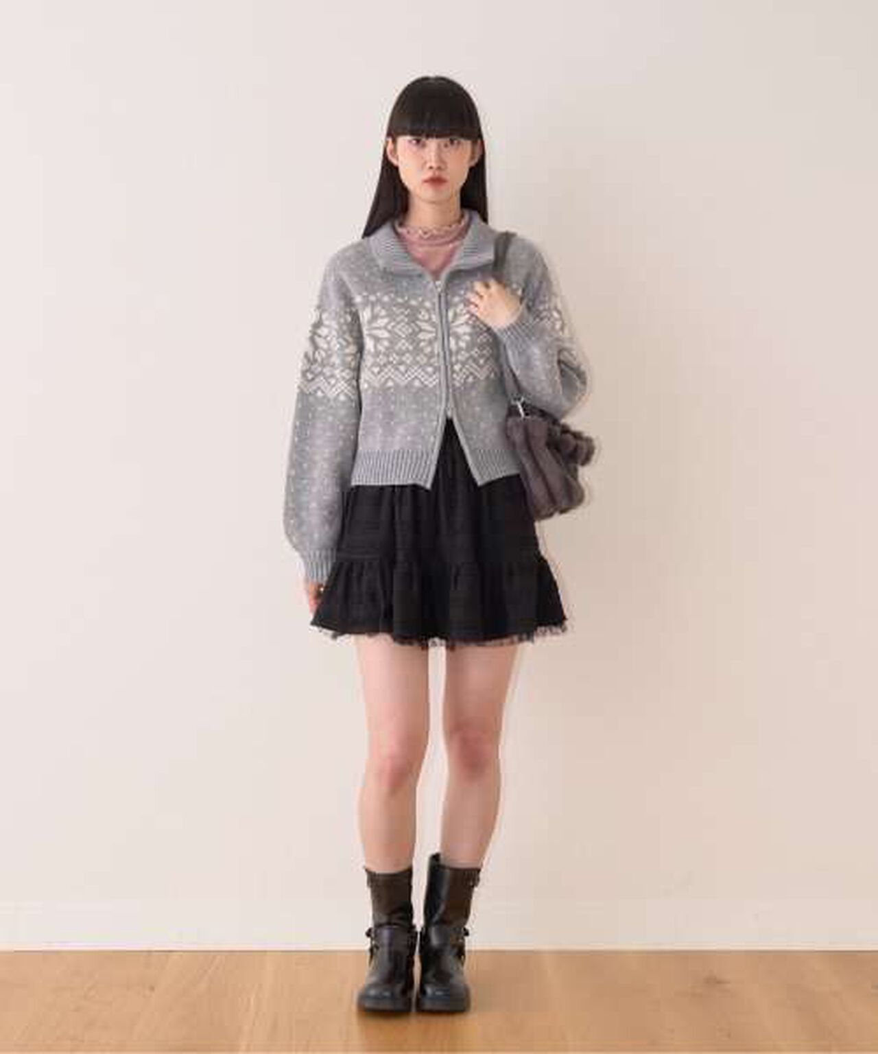 Sheer Velour Top,Black, large image number 7