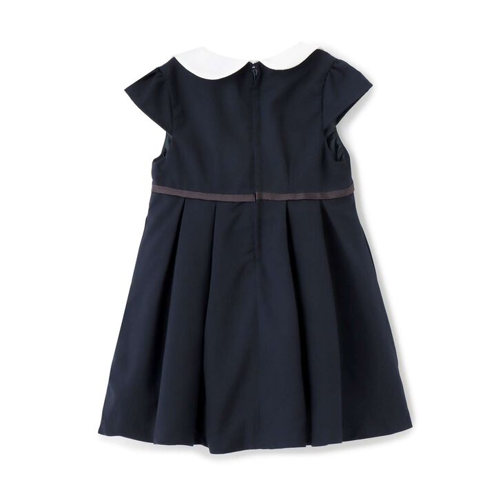 Collared Tuck One-Piece Dress,Multi color, medium image number 8