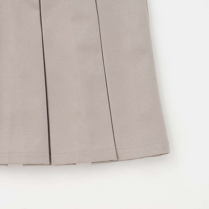 [Easy Care] Pleated Skirt with Belt,Black, medium image number 22