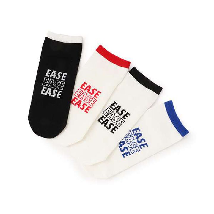 Front Logo Sneaker-Length Socks,Black, medium image number 5