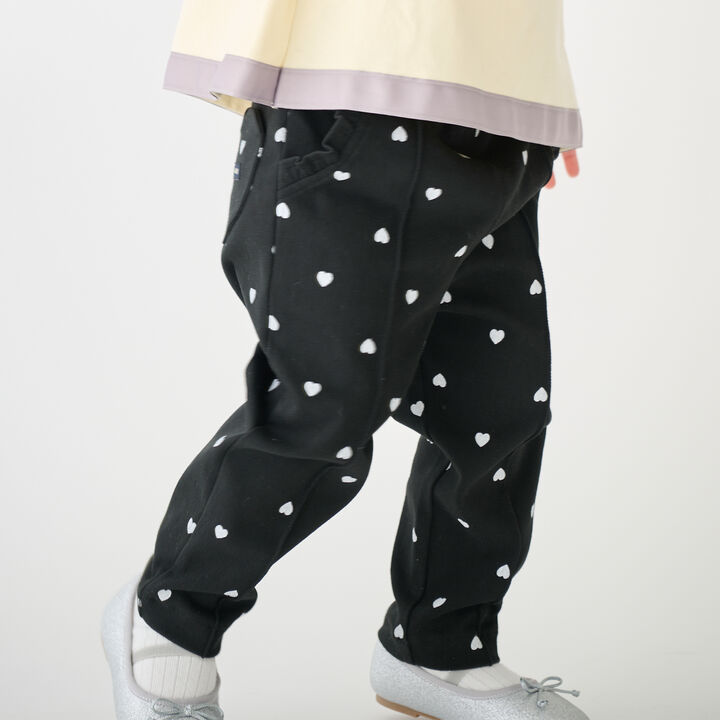 Smile Stain-Resistant Loose Fit Pants,Light pink, medium image number 1