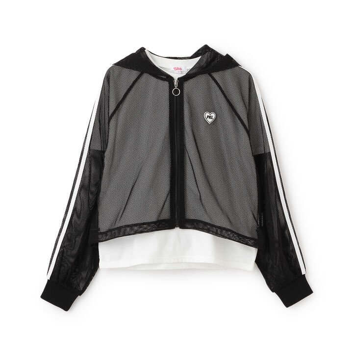 [Set Item] Mesh Hoodie + Short Sleeve T-Shirt,Sax blue, medium image number 14