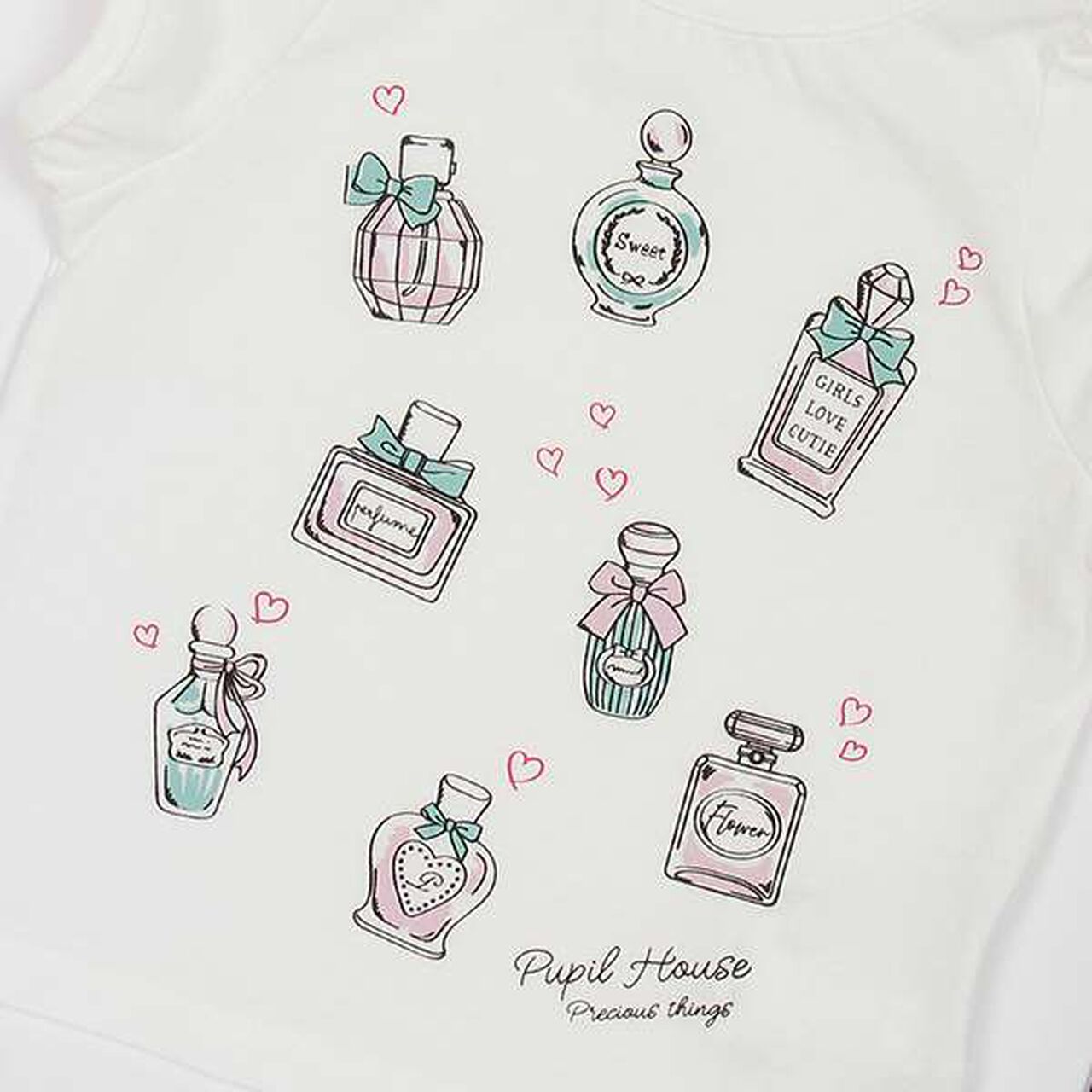 Perfume Bottle T-Shirt,Sax blue, large image number 4