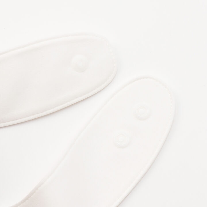 Bunny Mascot Bib,Off white, medium image number 2