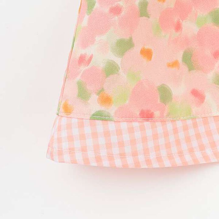 Flower Print Outfit Set,Pink, medium image number 6