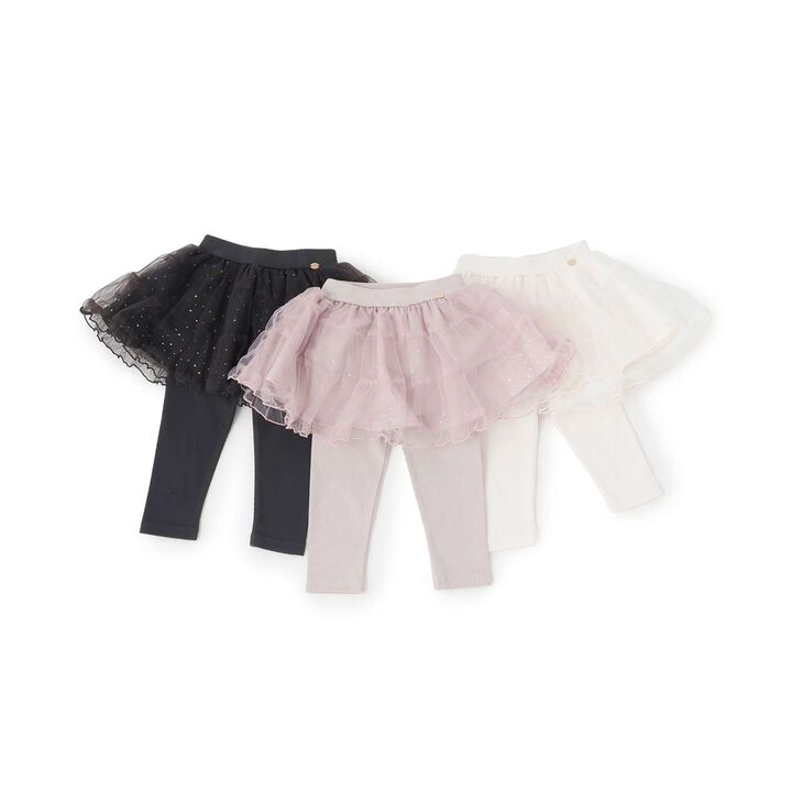 Tulle Skirt with Leggings,Light pink, medium image number 10