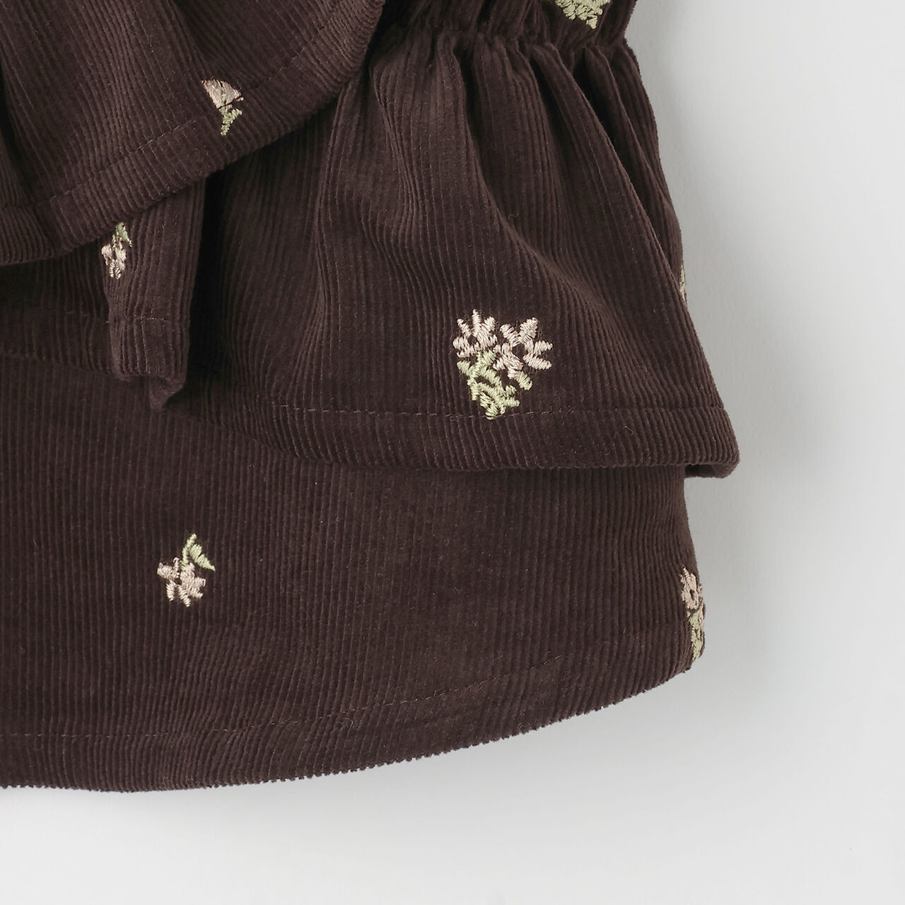 Link Embroidered Tunic with Inner Wear Set,Brown, large image number 5