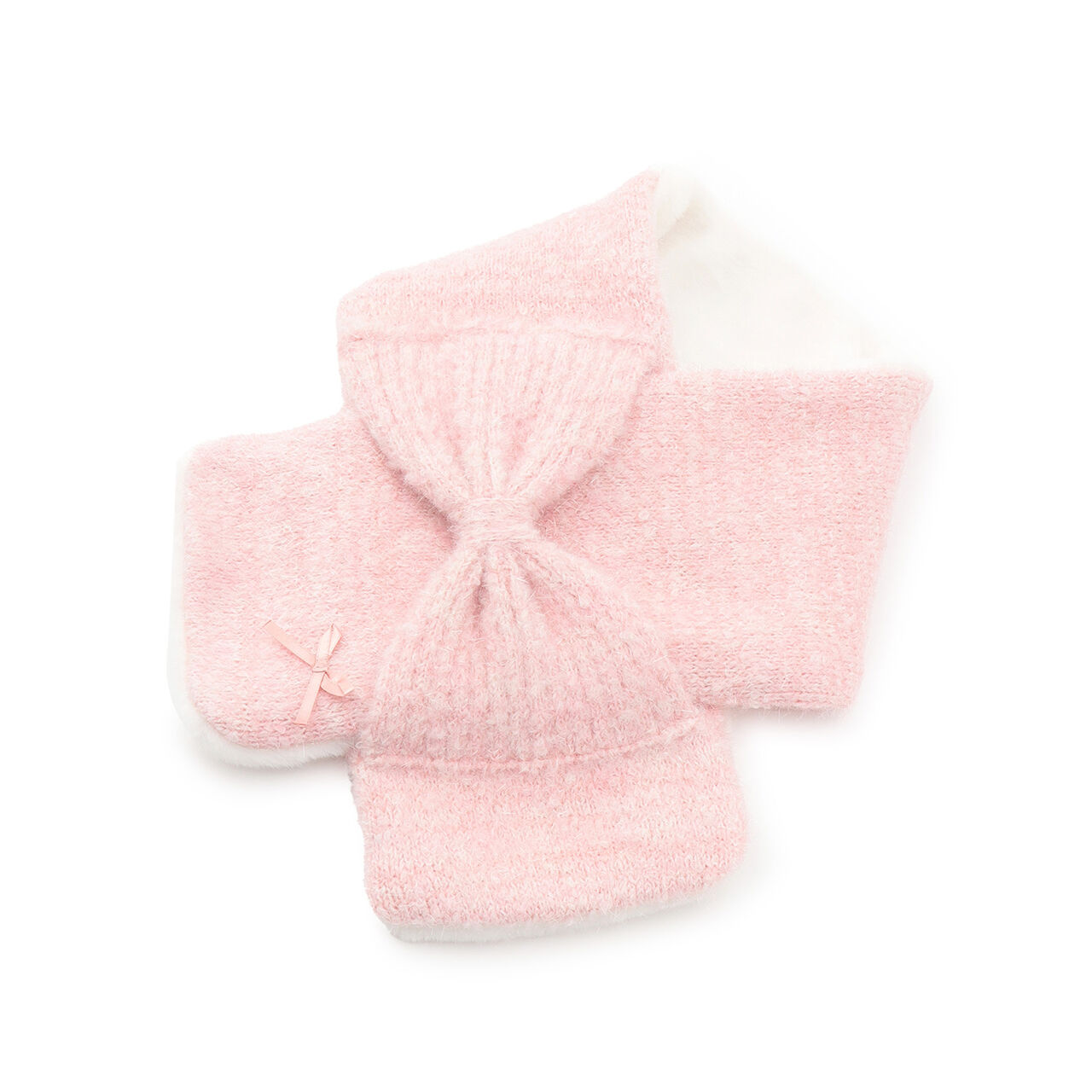 Loop Yarn Scarf,Light pink, large image number 6