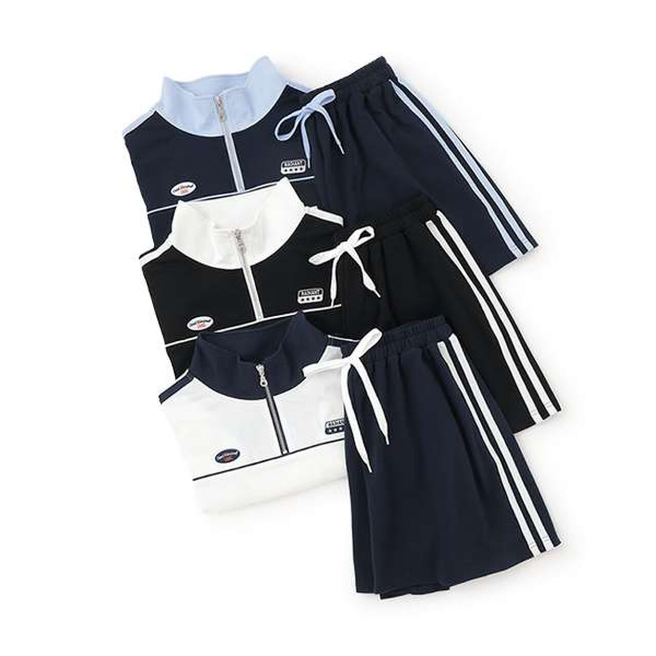 [LTXC] Quick-Dry Half ZIP Set,Off white, large image number 6