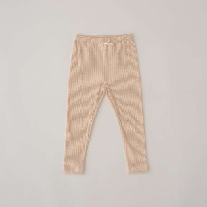 Tulle Frill Hem 3/4 Leggings,Pink, medium image number 11