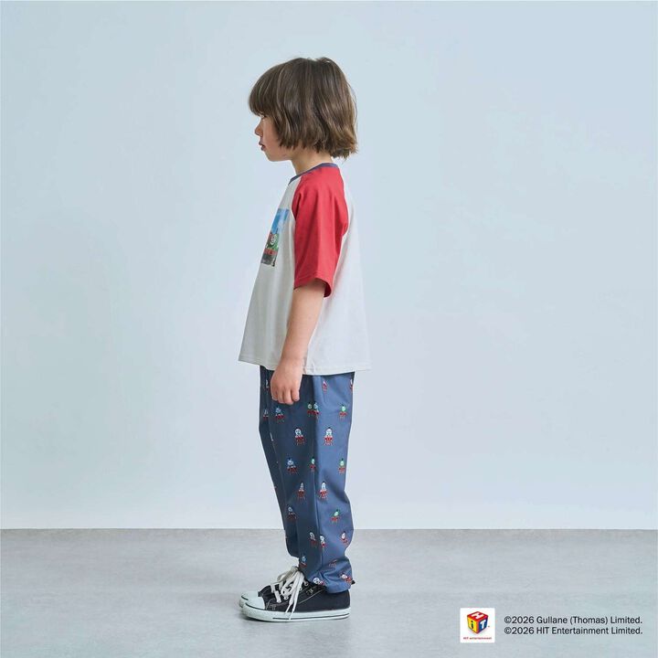 [Thomas the Tank Engine] Raglan Short Sleeve T-Shirt,Red, medium image number 13