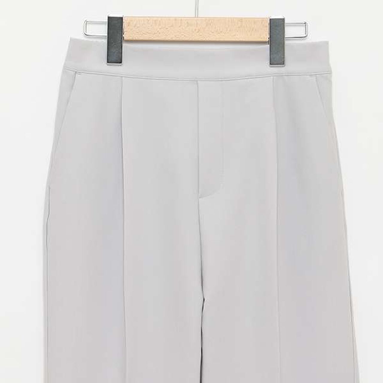 [LADIES] Center Press Pants,Navy, large image number 2
