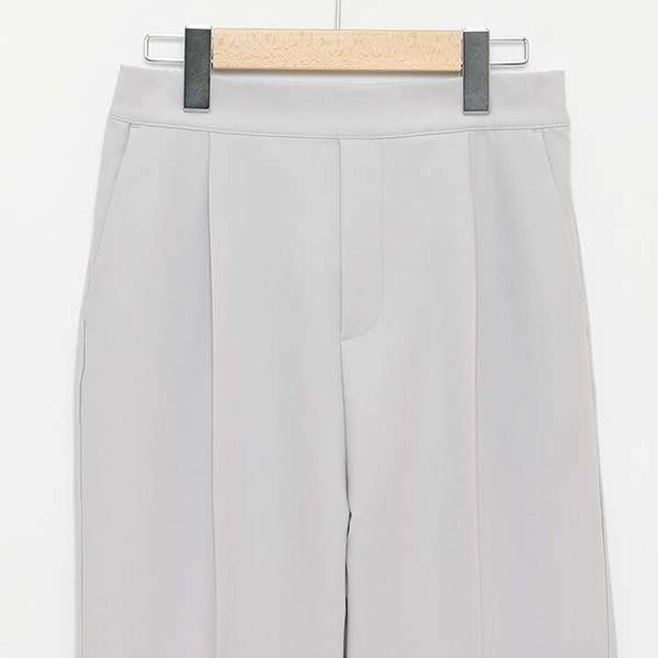 [LADIES] Center Press Pants,Navy, medium image number 2