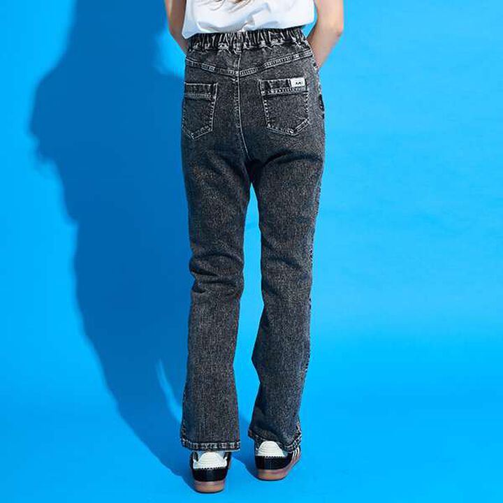 [AMI] Denim Flare Pants,Black, medium image number 21