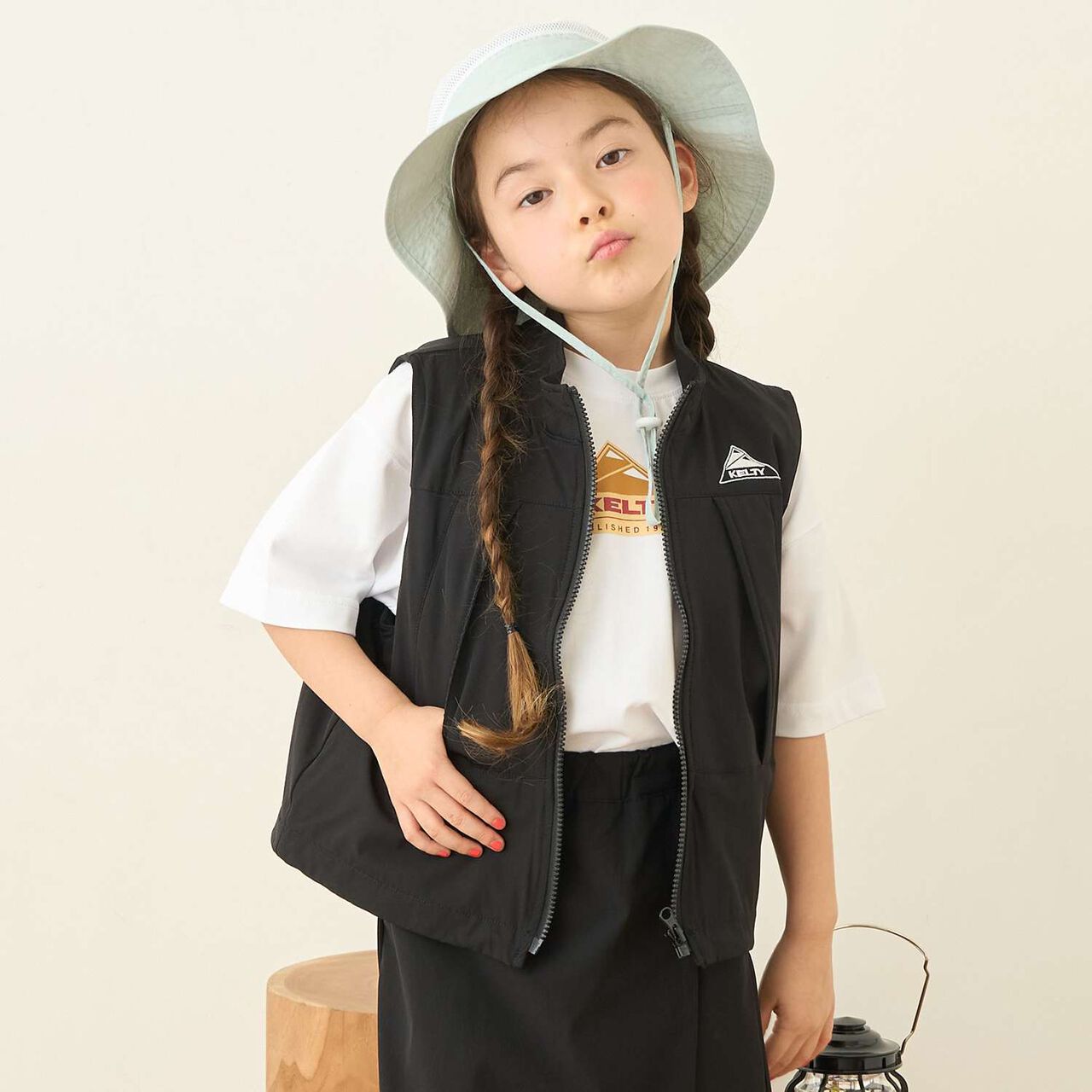 [4 WAY Stretch] [KELTY] Utility Vest,Black, large image number 0