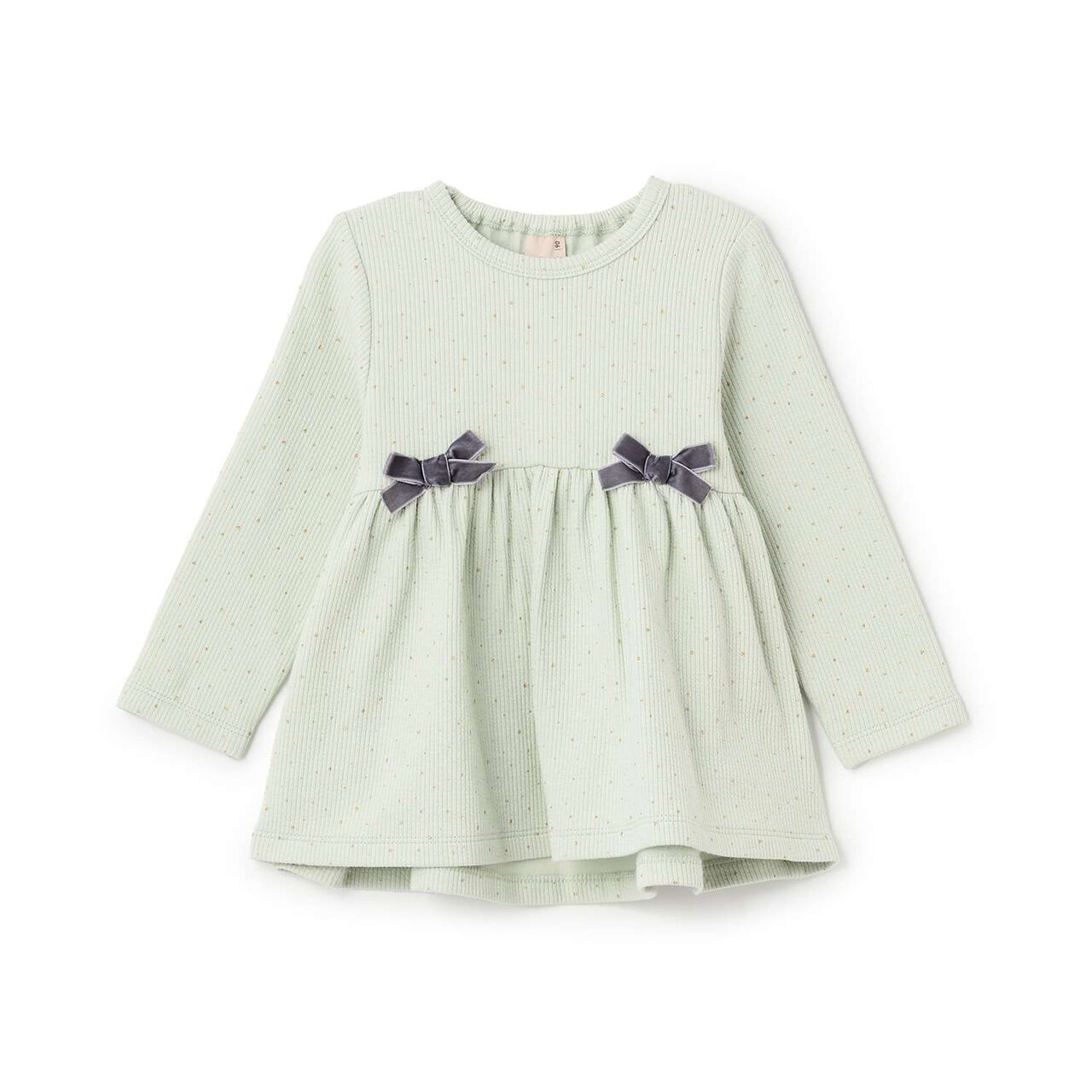 Wool Lined Cut Ribbon Tunic,Pink, large image number 9