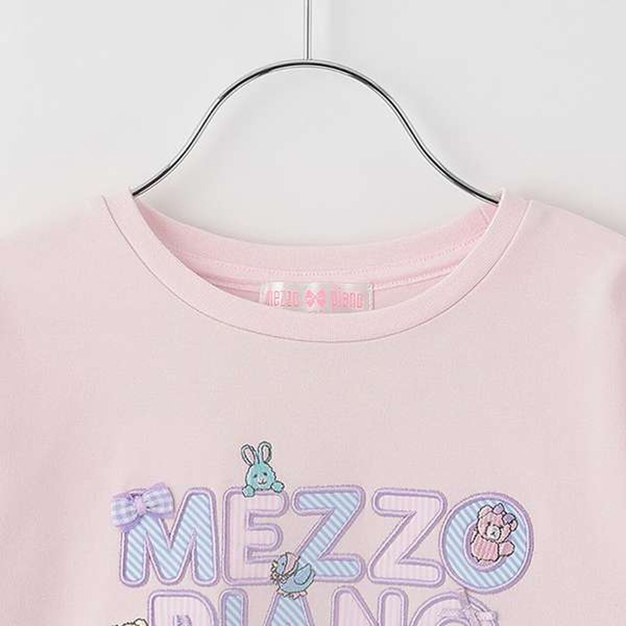 Plush Logo Long-Sleeve T-Shirt,Off white, large image number 2