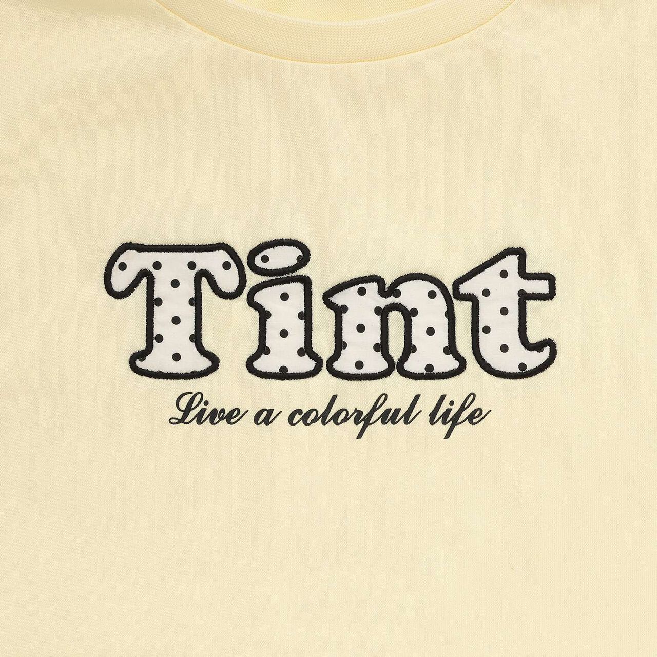 [Cool Touch] Side Drawstring Appliqu&eacute; Short-Sleeve T-Shirt,Off white, large image number 14