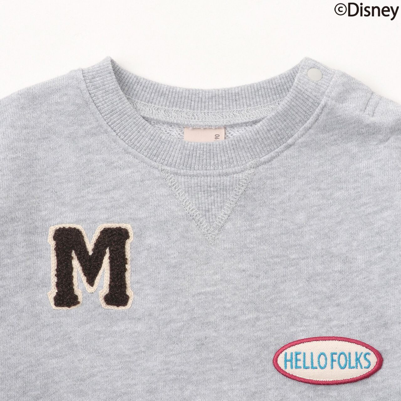 [Disney] Link Patch Sweatshirt,Navy, large image number 7