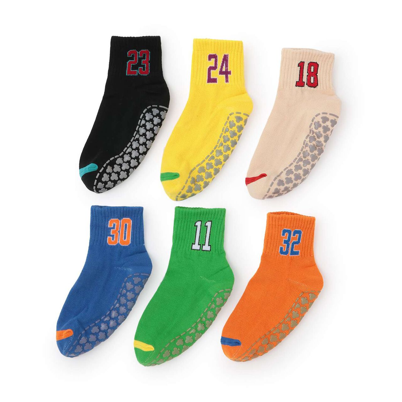 Number Socks (with Non-Slip),Green, large image number 10