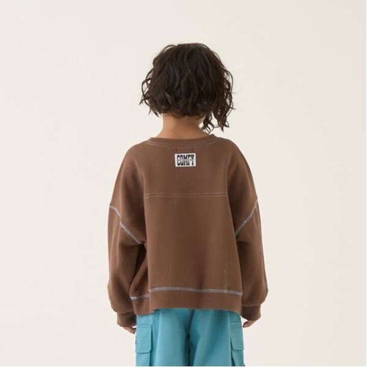 Pilling-Resistant Cozy Sweatshirt,Red, medium image number 3