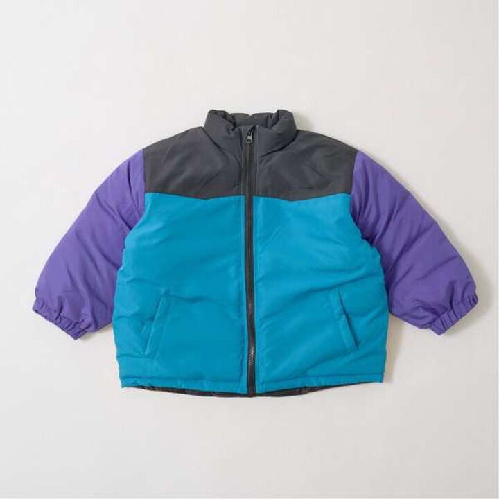 Versatile Bi-Color Puff Jacket,Camel, medium image number 6