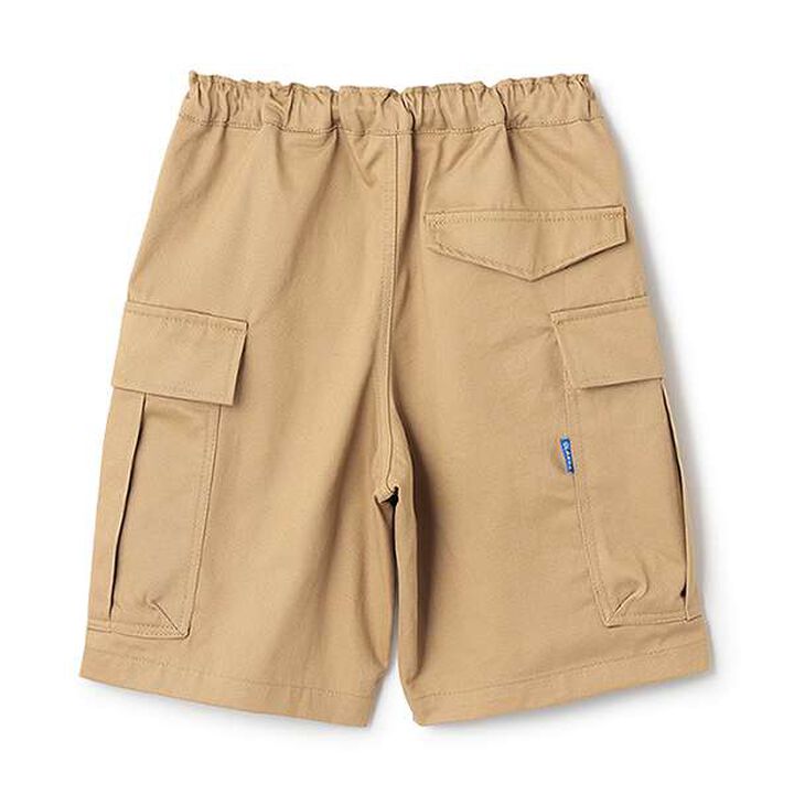 [SKIT0LY] Cotton Twill Cargo Half Pants,Beige, medium image number 1