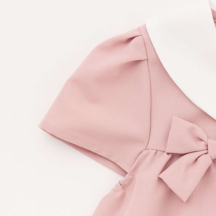 [Occasion] [School-Ready] Round Collar One-Piece Dress,Black, medium image number 7