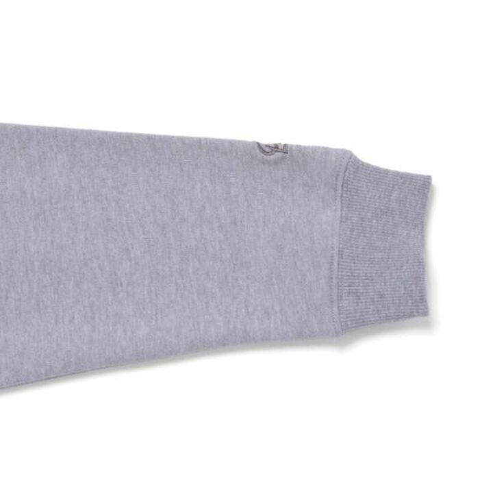 Quick-Dry & Pilling-Resistant Fleece Simple Cardigan,Top gray, medium image number 6