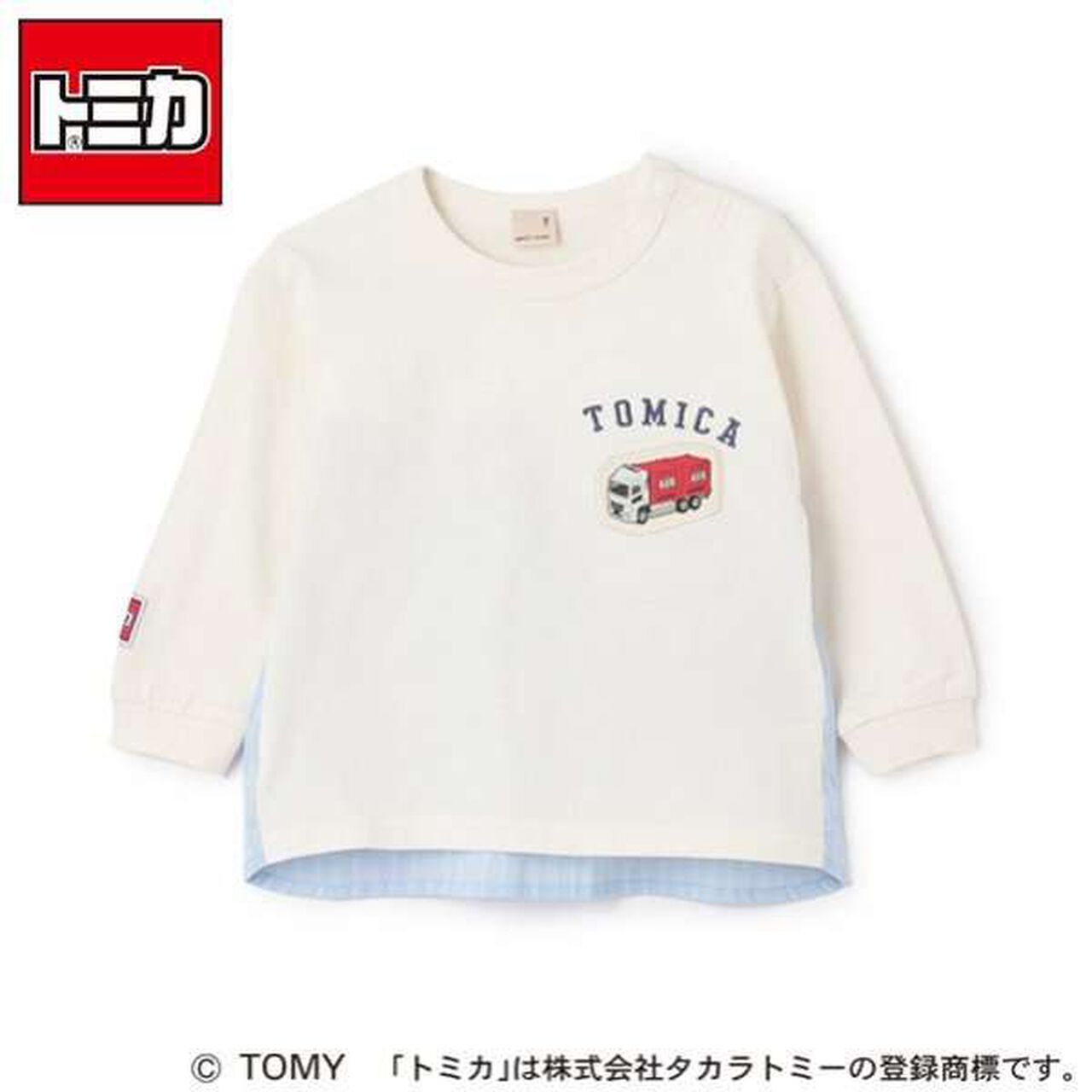 [TOMICA] Back Shirt T-Shirt,White, large image number 14