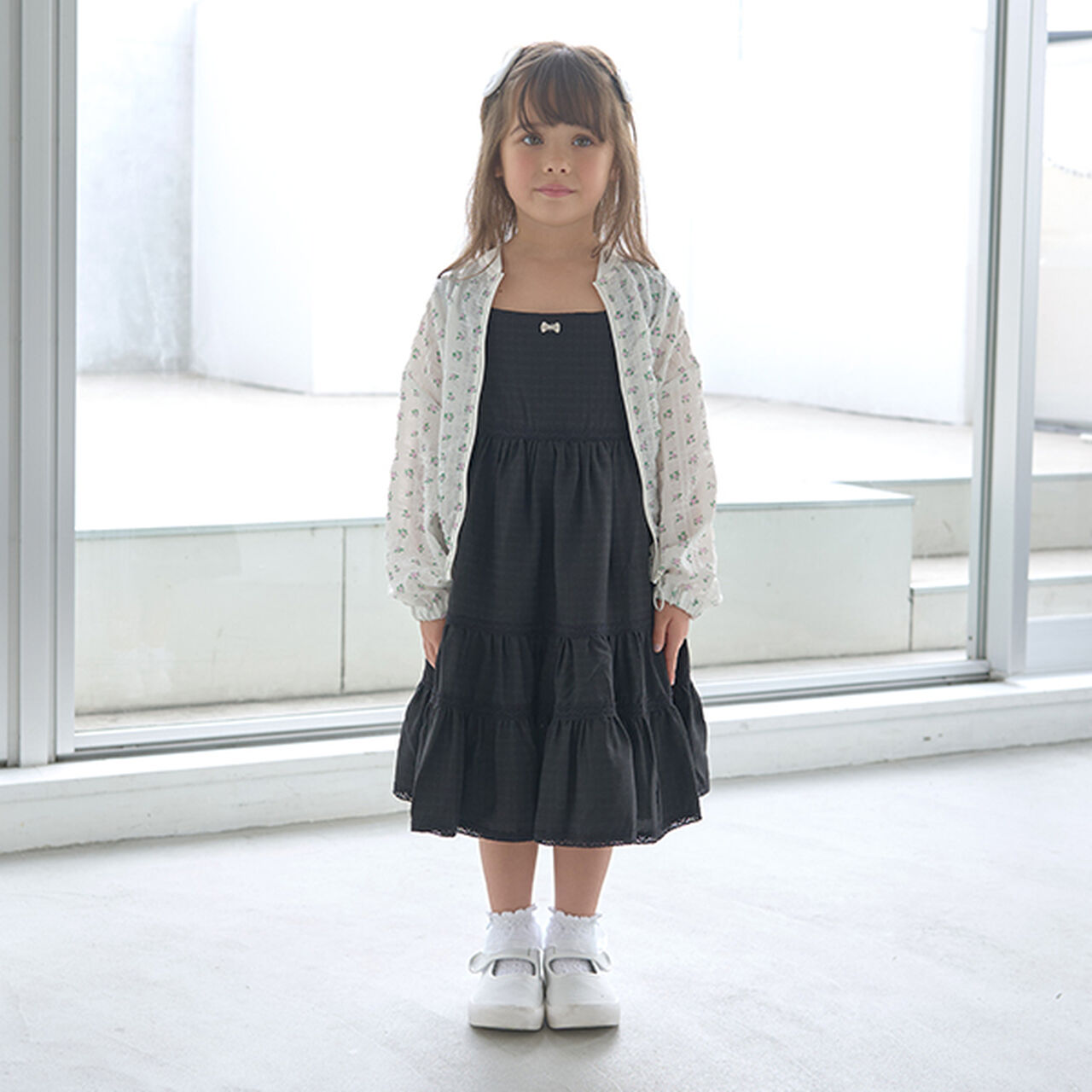 [Set Up Available] Sheer Oversized Silhouette Jacket,Lemon yellow, large image number 18