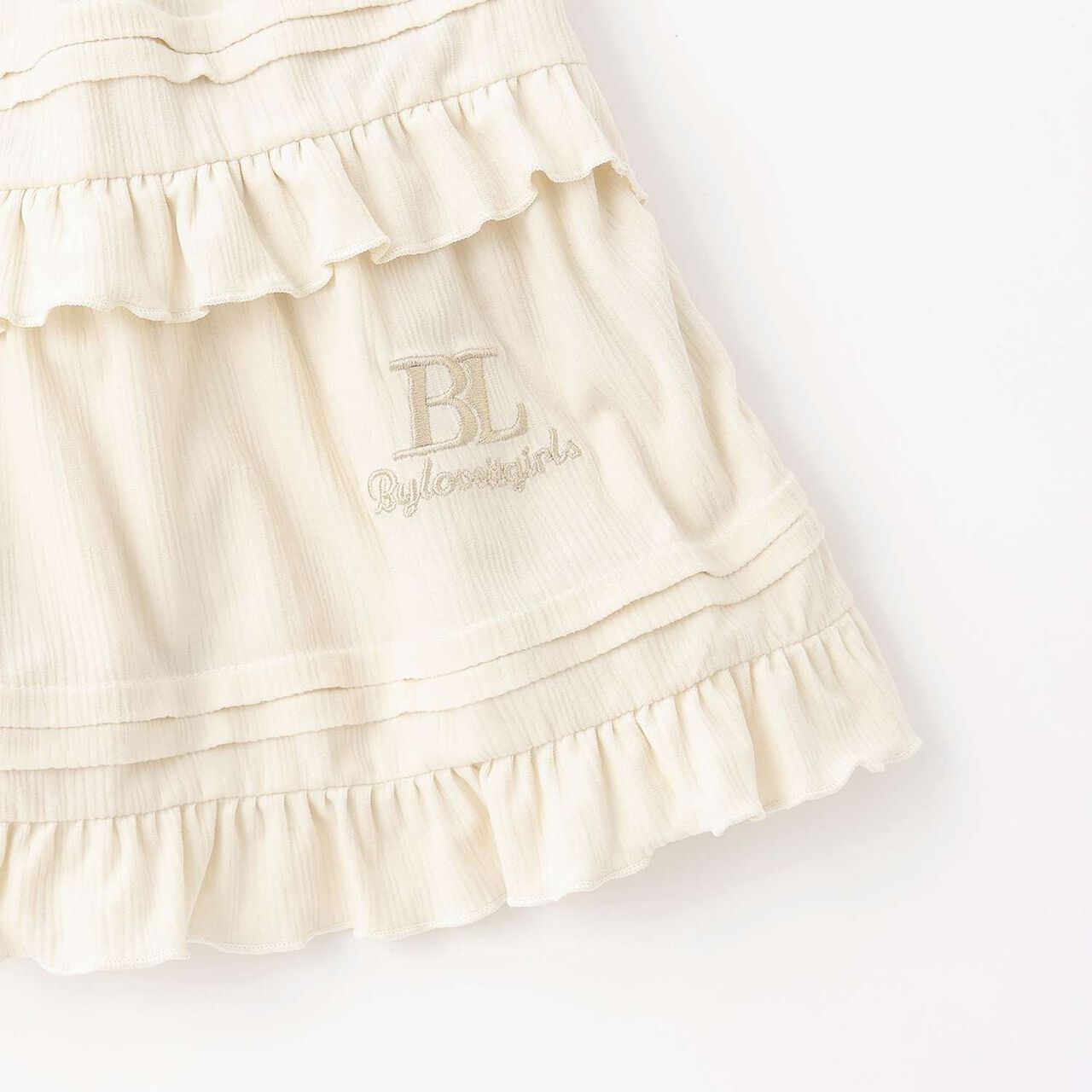 Calla Crepe Tiered Skirt,Black, large image number 13