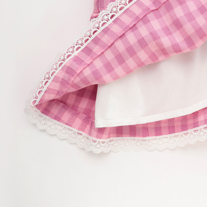 Laced Ribbon Skirt,Pink, medium image number 4