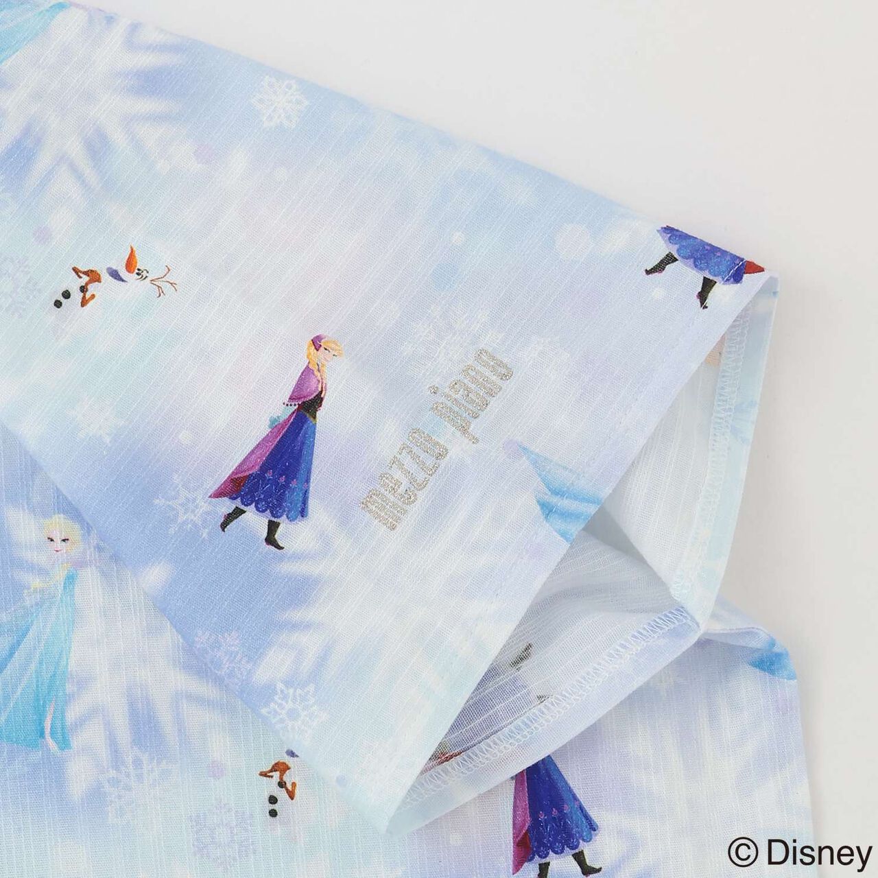 Frozen Yukata Dress [Cool Touch & Quick-Dry Absorbent],Sax blue, large image number 9