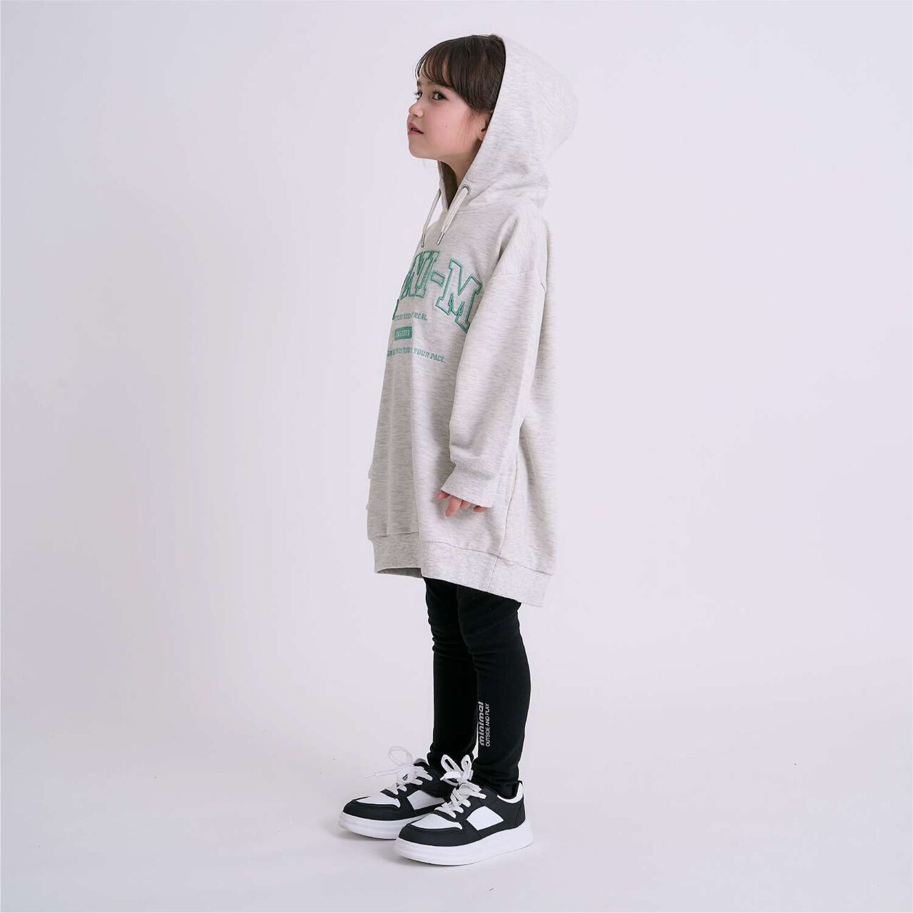 Quick-Dry Parka One-Piece Dress,Charcoal gray, large image number 7