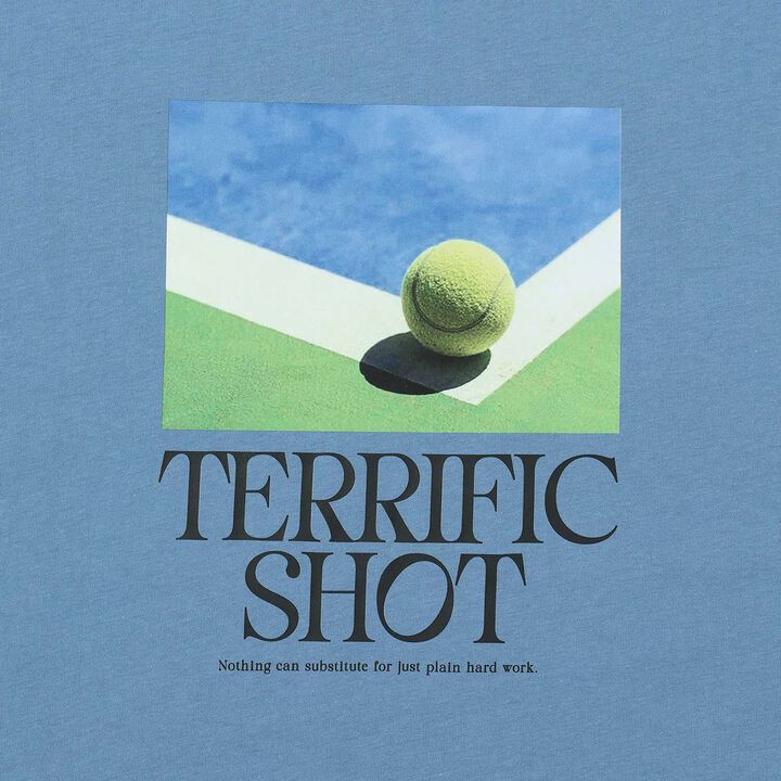 [Matching with Dad Outfit] Link Assortment Transfer Wide Long Sleeve T-Shirt,Blue, medium image number 15