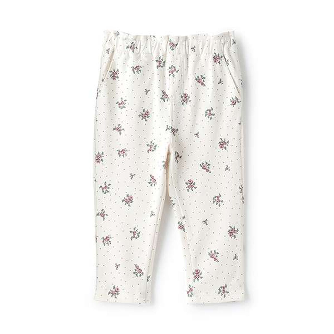 [Smile Series] Brushed-Lining Pants (Kids Size),Light pink, large image number 2
