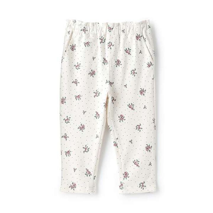 [Smile Series] Brushed-Lining Pants (Kids Size),Light pink, medium image number 2