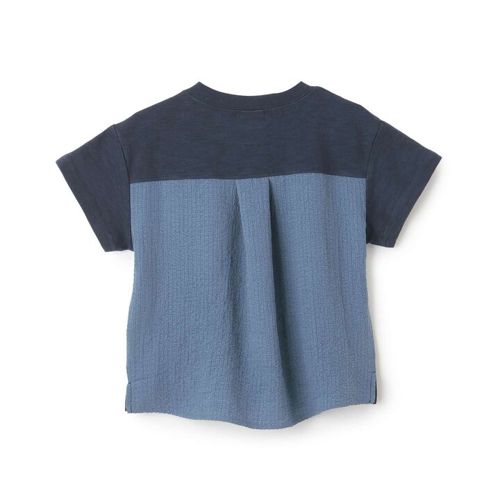 Safari Embroidered Short Sleeve T-Shirt,Ink blue, medium image number 2