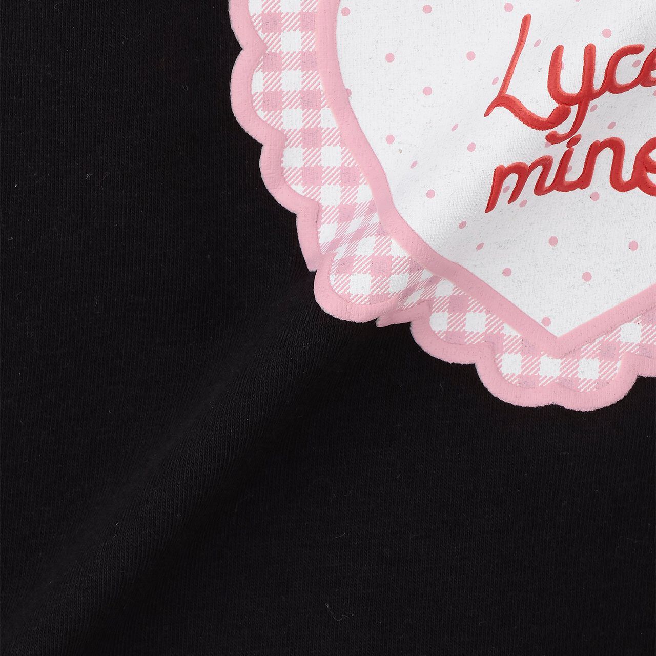 Quick-Dry UV Heart Print Puff Sleeve T-Shirt [Lycee Mine Ballet Series],Lavender, large image number 8