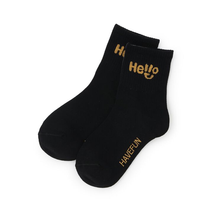 HELLO Socks [Kids] [Boys & Girls],Pearl white, medium image number 2